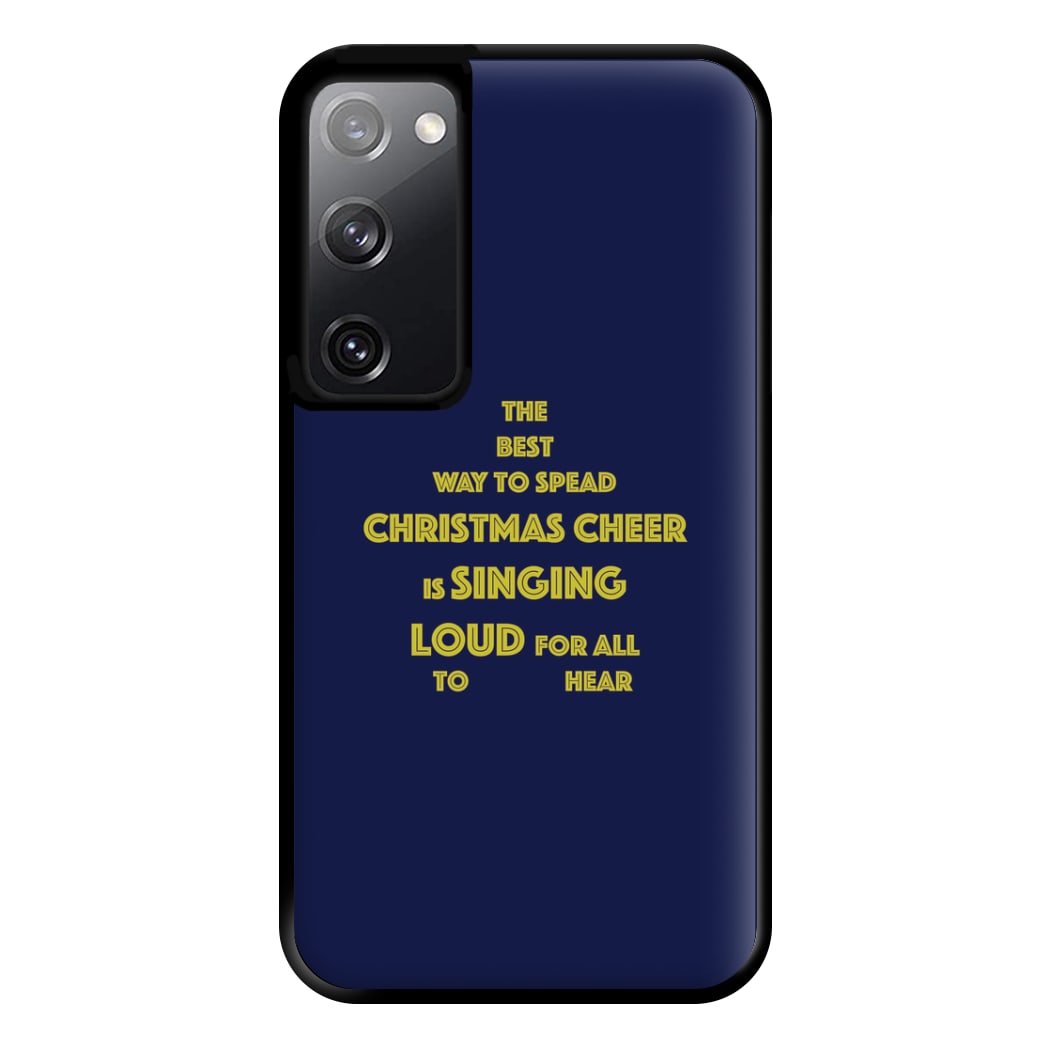 Christmas Cheer - Elf Phone Case for Galaxy S20