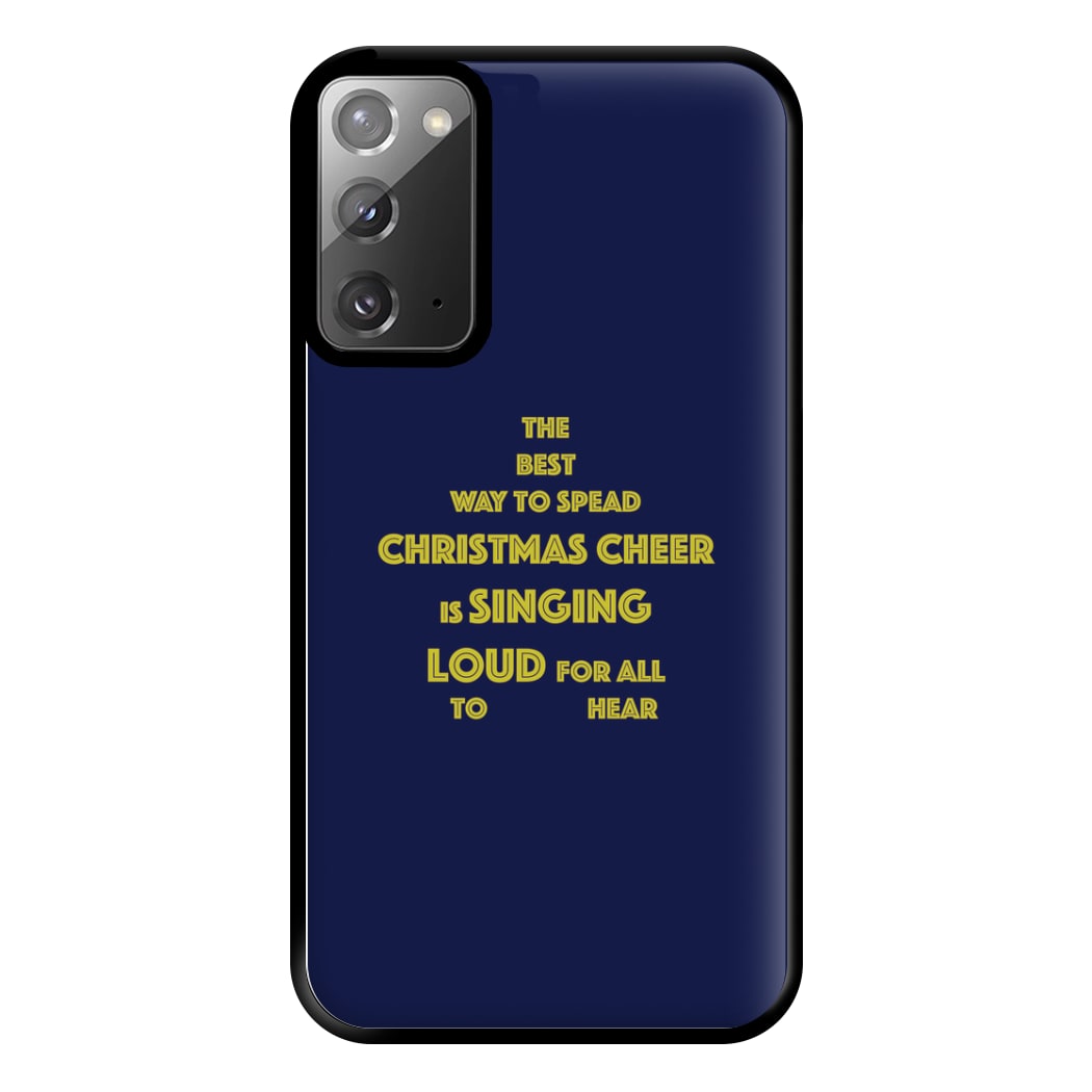 Christmas Cheer - Elf Phone Case for Galaxy Note 20 Ultra