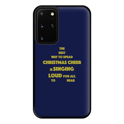 Christmas Cheer - Elf Phone Case for Galaxy S20 Plus