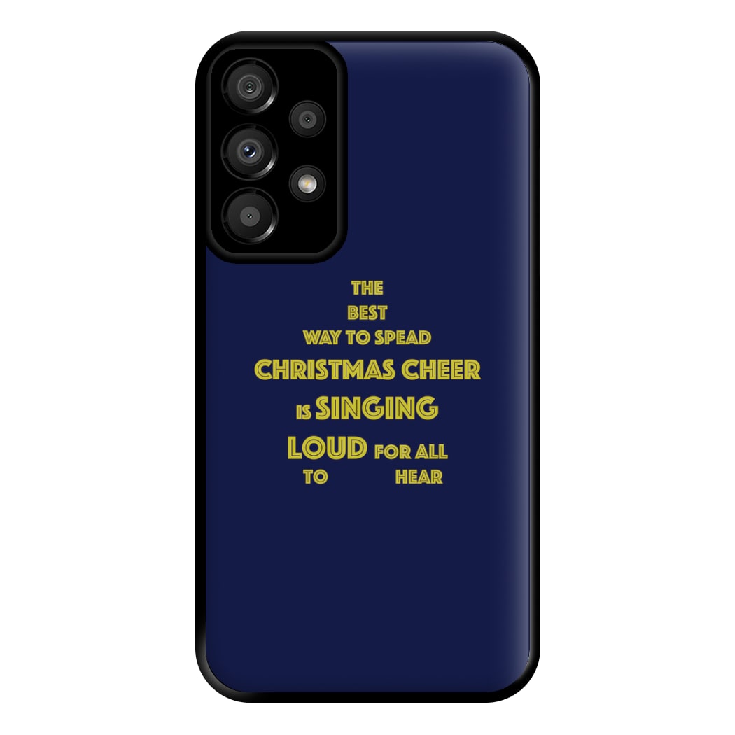 Christmas Cheer - Elf Phone Case for Galaxy A33