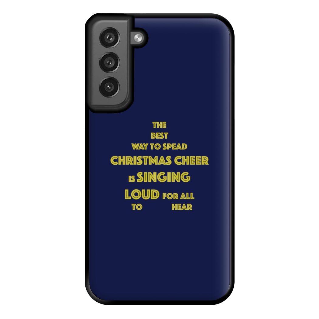 Christmas Cheer - Elf Phone Case for Galaxy S21FE