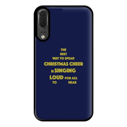 Christmas Cheer - Elf Phone Case for Huawei P20