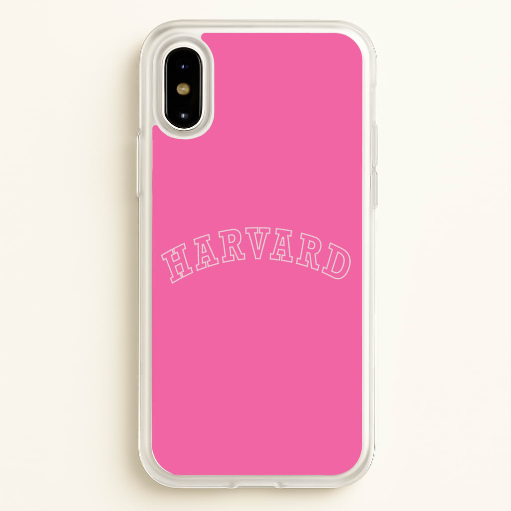 Ivy League Pink Phone Case - iPhone X / XS