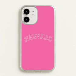 Ivy League Pink Phone Case - iPhone 12 / 12 Pro