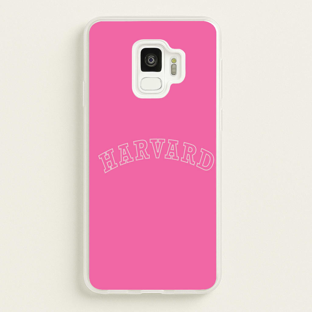 Ivy League Pink Phone Case - Galaxy S9