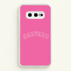 Ivy League Pink Phone Case - Galaxy S10e