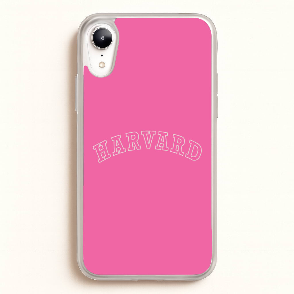 Ivy League Pink Phone Case - iPhone XR