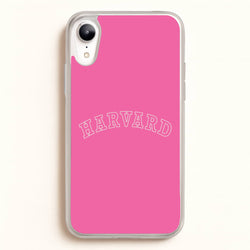 Ivy League Pink Phone Case - iPhone XR