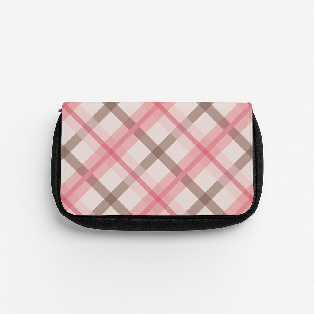 Law-Prep Plaid Pencil Case