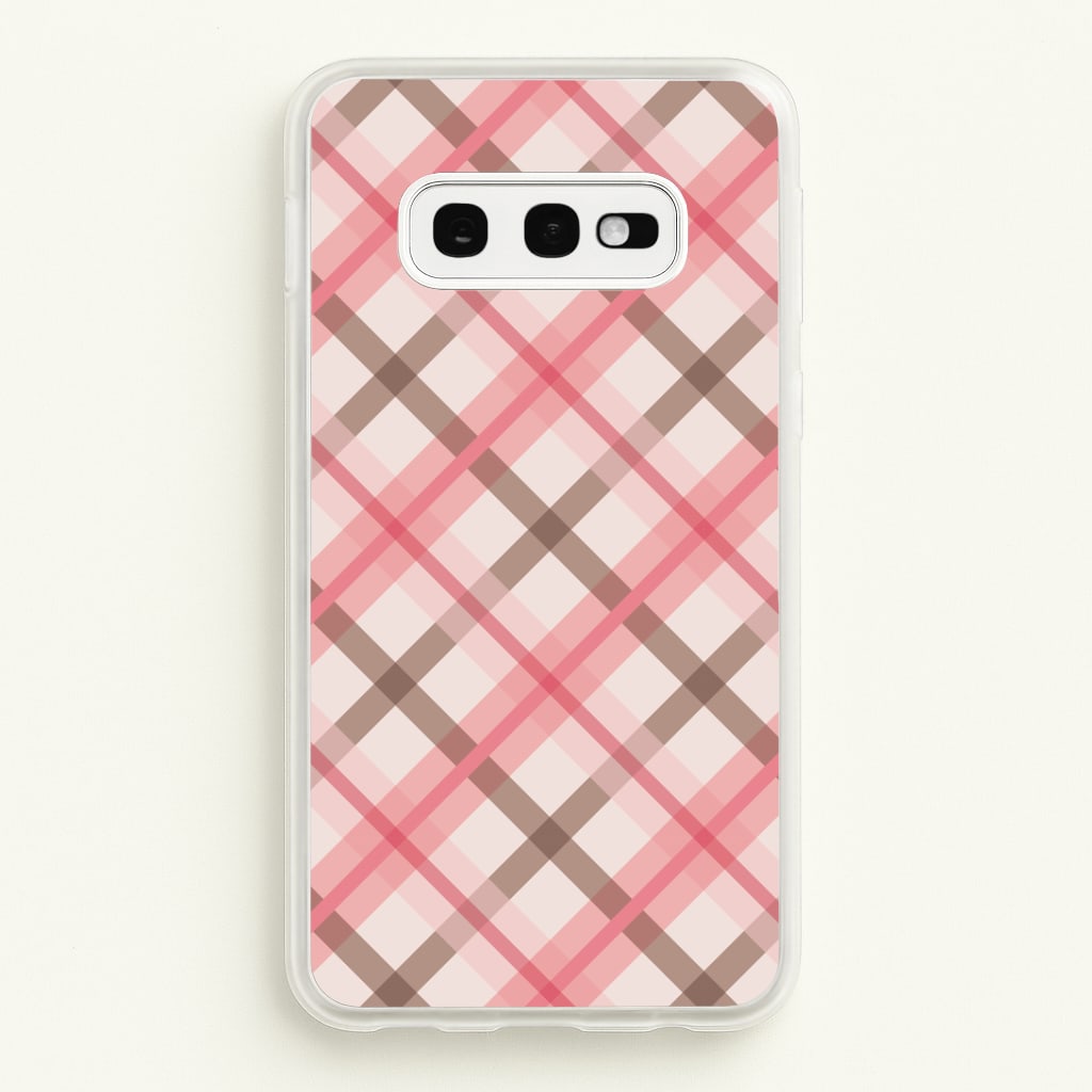 Law-Prep Plaid Phone Case - Galaxy S10e