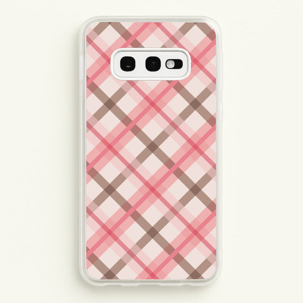 Law-Prep Plaid Phone Case - Galaxy S10e