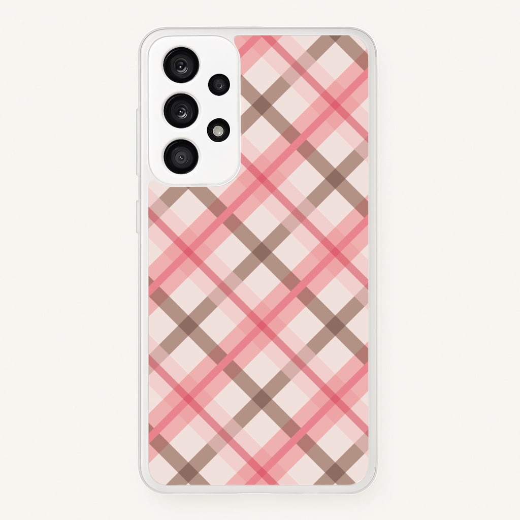 Law-Prep Plaid Phone Case - Galaxy A53