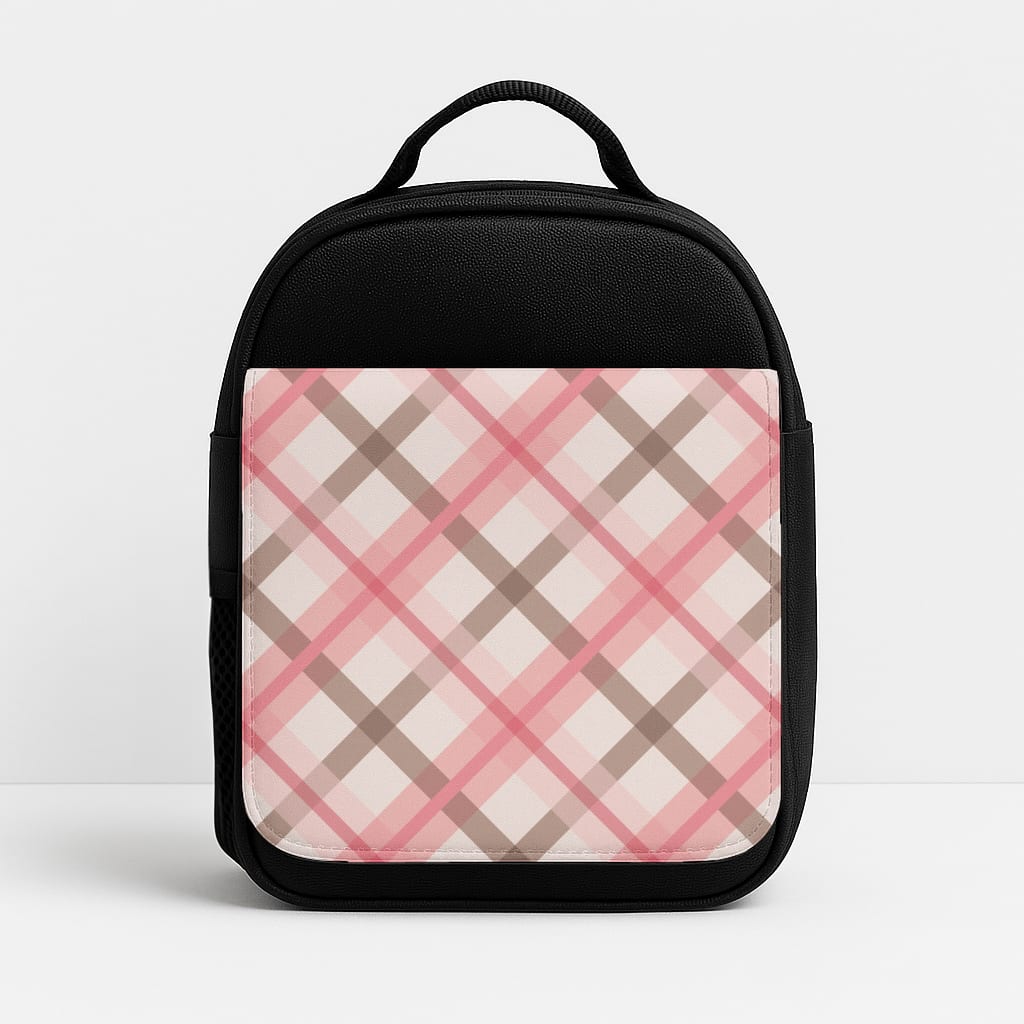 Law-Prep Plaid Lunchbox - Black