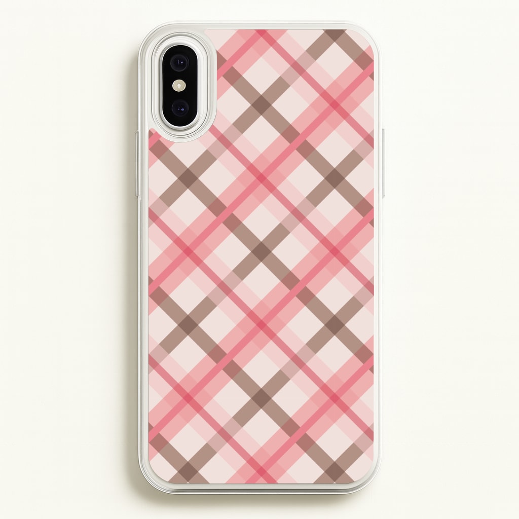 Law-Prep Plaid Phone Case - iPhone XS Max
