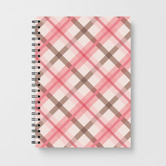 Law-Prep Plaid Notebook