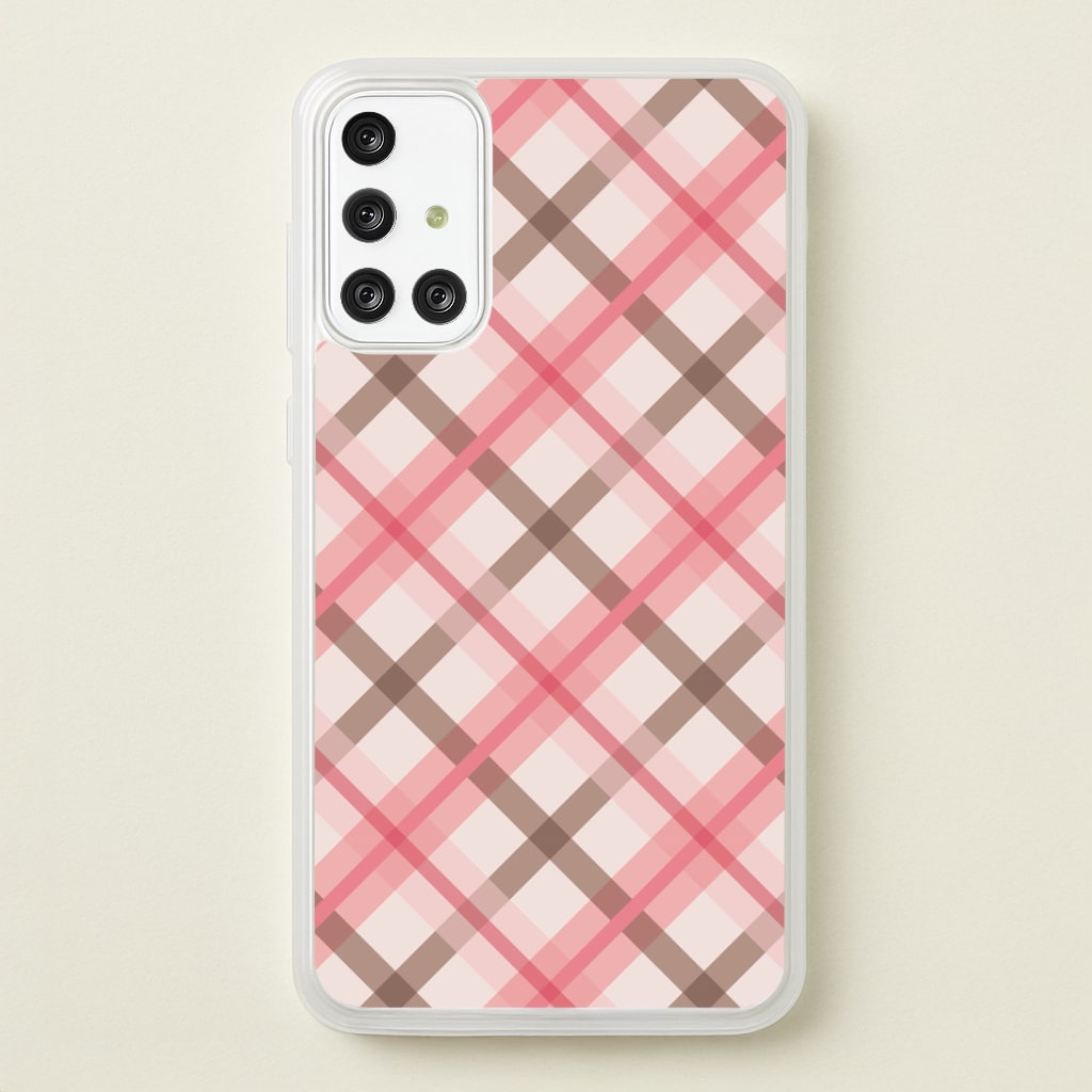 Law-Prep Plaid Phone Case - Galaxy A71
