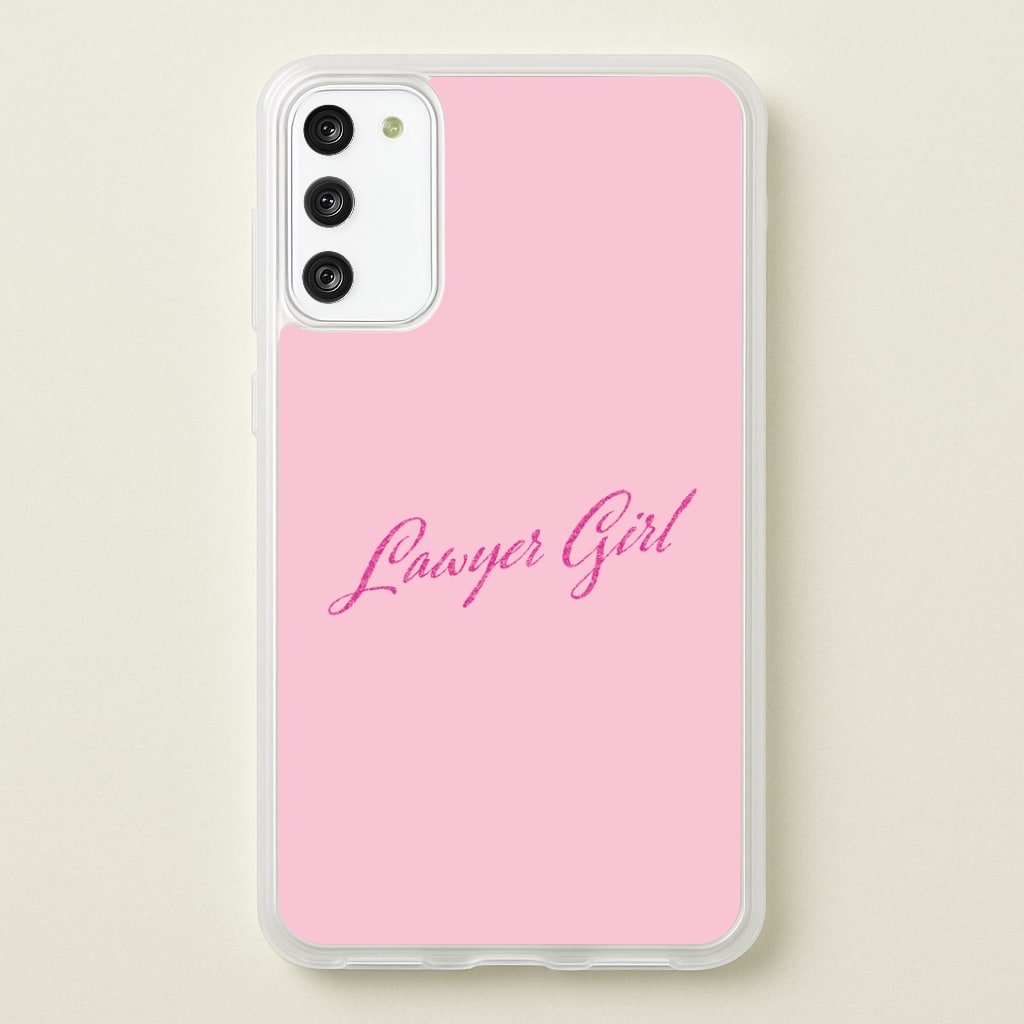 Lawyer Girl Phone Case - Galaxy S20FE