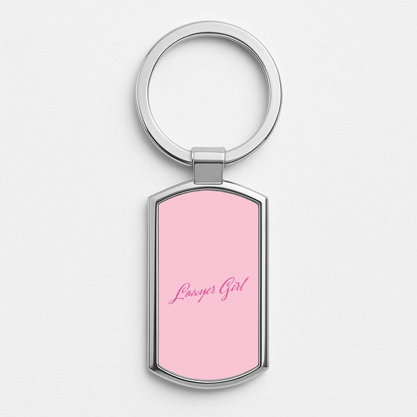 Silver Metal Keyring