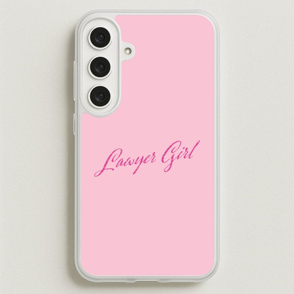 Lawyer Girl Phone Case - Galaxy S25FE
