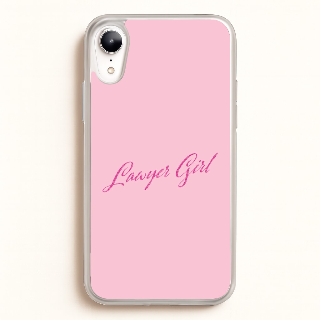 Lawyer Girl Phone Case - iPhone XR