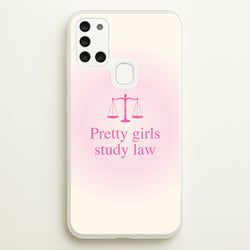 Pretty Girls Study Law Phone Case - Galaxy A21s