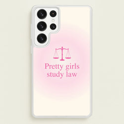 Pretty Girls Study Law Phone Case - Galaxy S22 Ultra