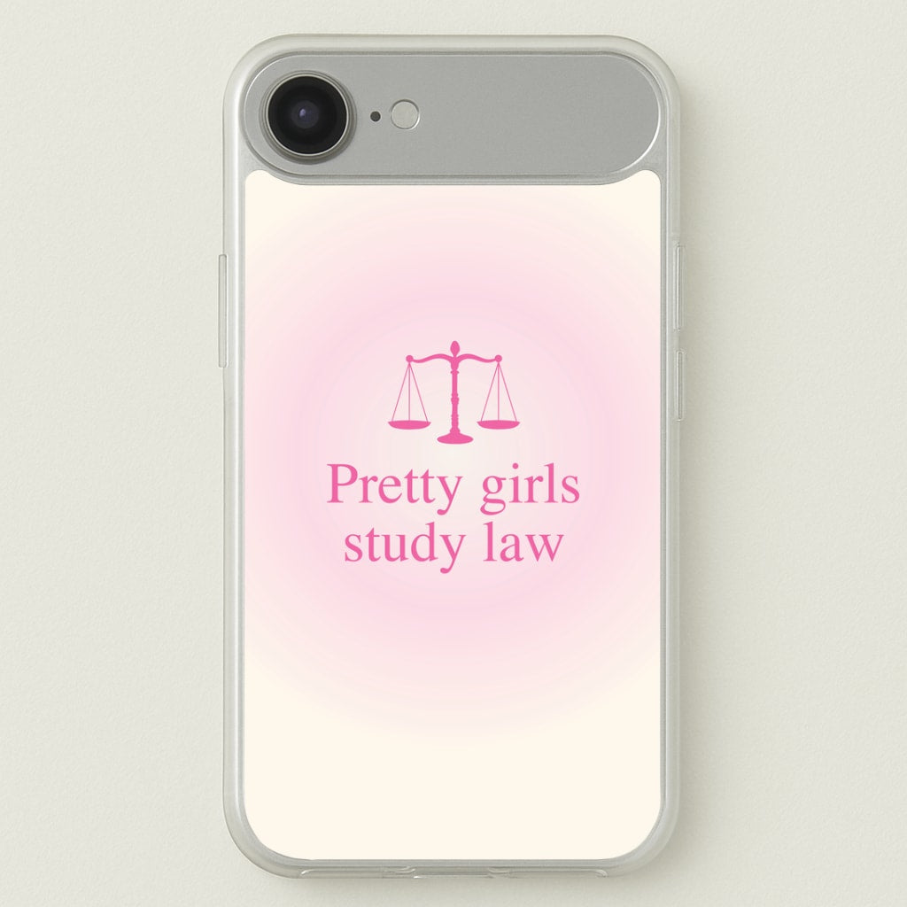 Pretty Girls Study Law Phone Case - iPhone 17 Air