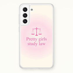 Pretty Girls Study Law Phone Case - Galaxy S22