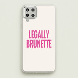 Legally Brunette Phone Case - Galaxy A12