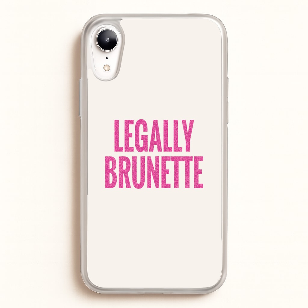 Legally Brunette Phone Case - iPhone XR