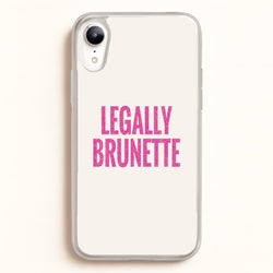 Legally Brunette Phone Case - iPhone XR