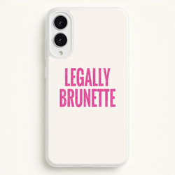 Legally Brunette Phone Case - Galaxy S25 Edge