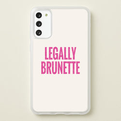 Legally Brunette Phone Case - Galaxy A41