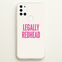 Legally Redhead Phone Case - Galaxy A21s