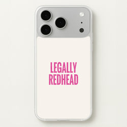 Legally Redhead Phone Case - iPhone 17 Pro