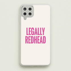 Legally Redhead Phone Case - Galaxy A12