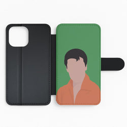 Faceless Elvis Flip Phone Case