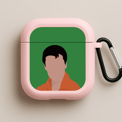 Faceless Elvis Pink AirPods Case