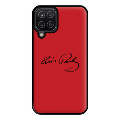 Signature Phone Case for Galaxy A12