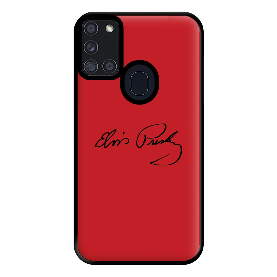 Signature Phone Case for Galaxy A21s