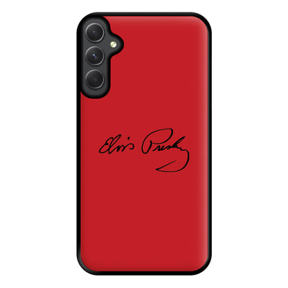 Signature Phone Case for Galaxy A34