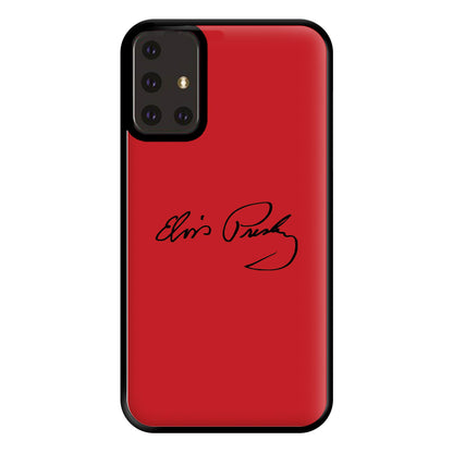 Signature Phone Case for Galaxy A71