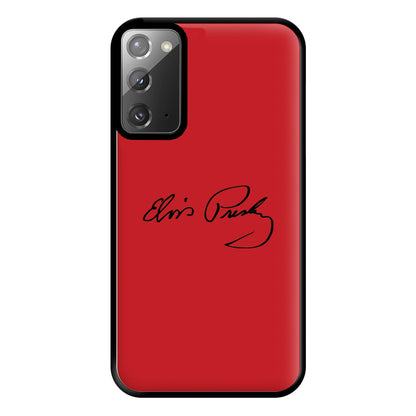 Signature Phone Case for Galaxy Note 20 Ultra