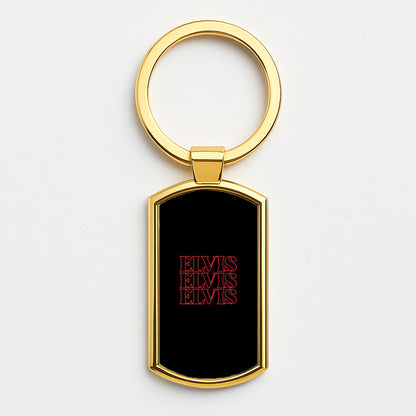 Layered Gold Keyring