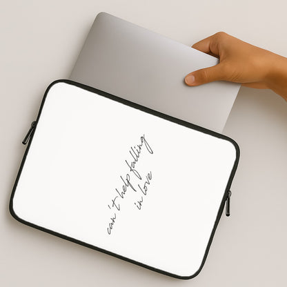 Can't Help Falling In Love MacBook Case