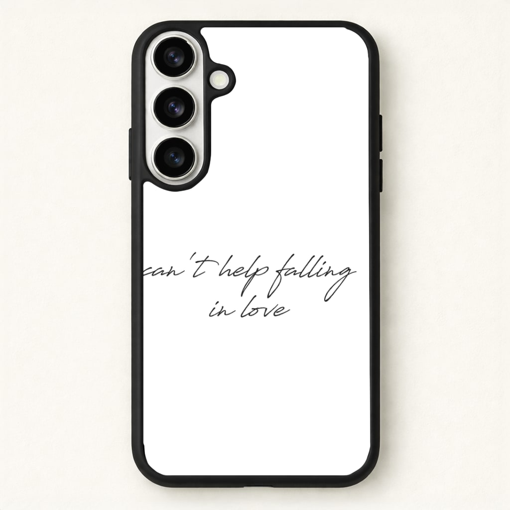 Can't Help Falling In Love Phone Case for Galaxy S26