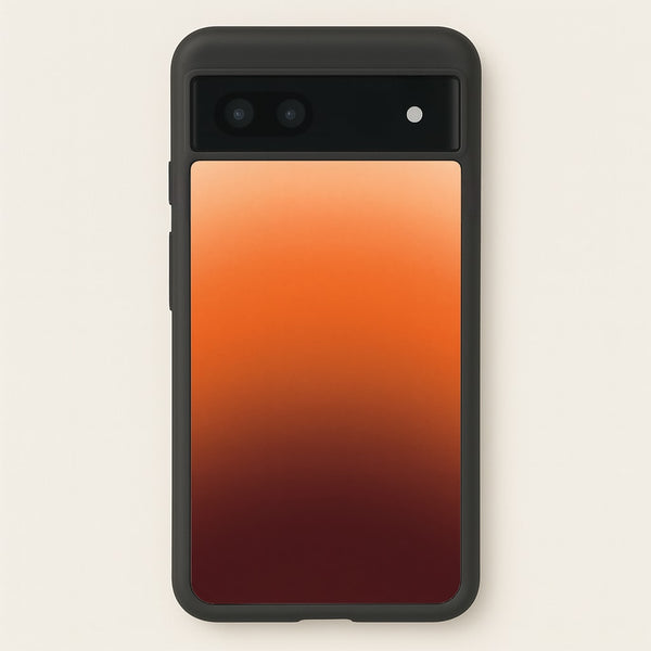 Back to Casics - Ember Sunset Fade Phone Case - Google Pixel 6a / Standard
