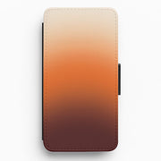Back to Casics - Ember Sunset Fade Flip / Wallet Phone Case 1