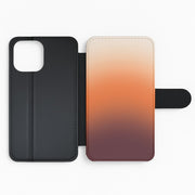 Back to Casics - Ember Sunset Fade Flip / Wallet Phone Case 2