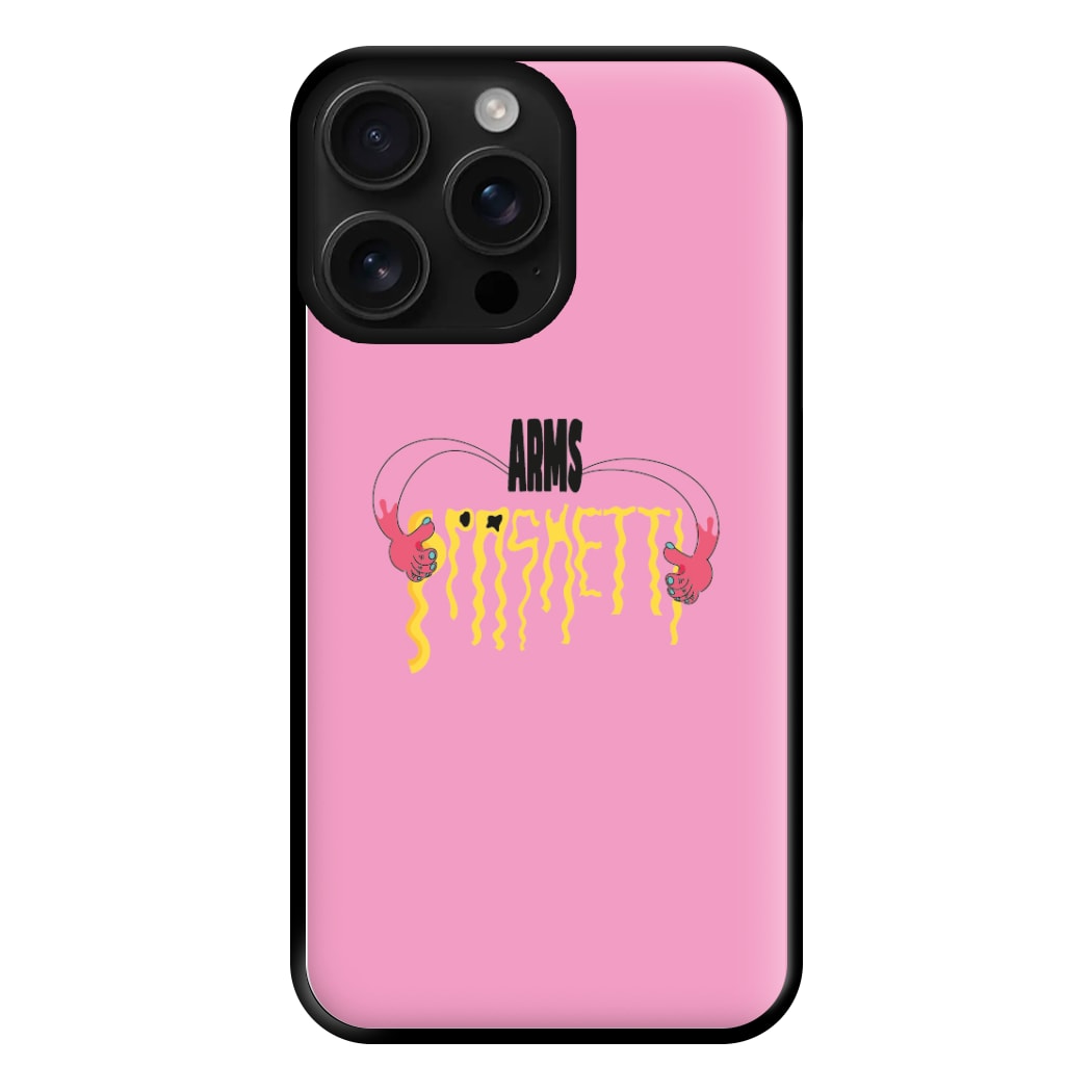 Arms Spaghetti - Pink Phone Case